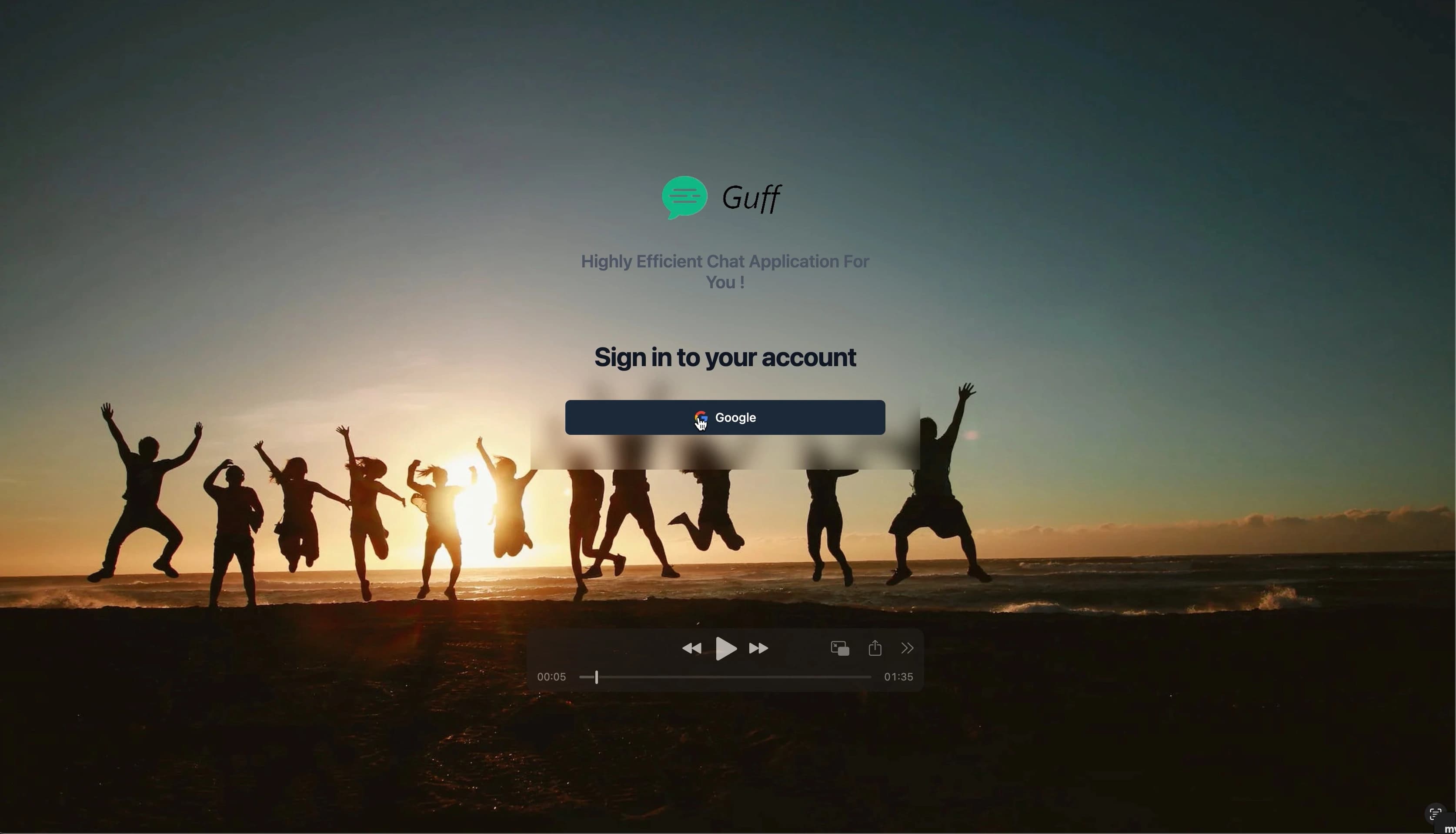 Guff - Real Time Chat